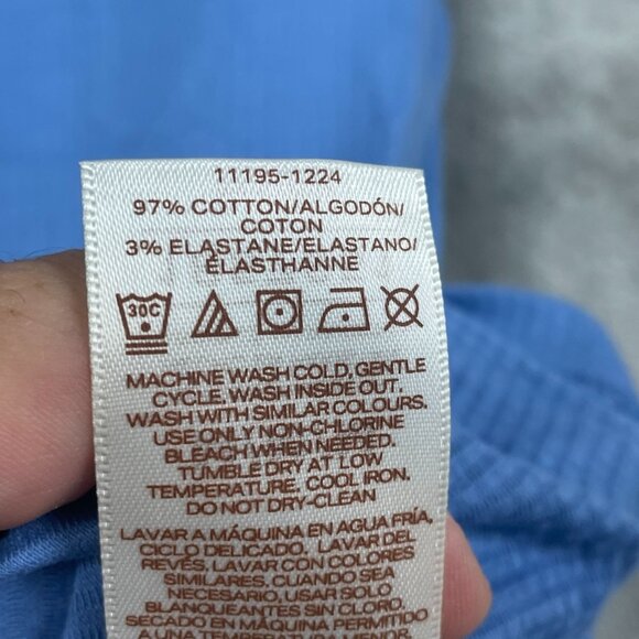 Scotch & Soda Crafted With Love Mens Blue Crewneck T-Shirt Size M d0271 - Picture 7 of 9